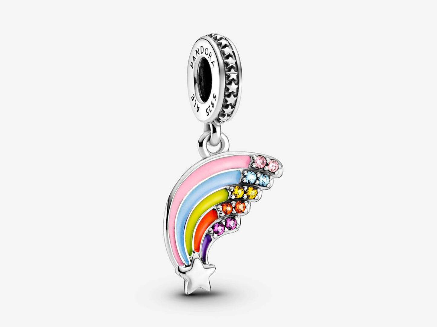 Colourful Rainbow Dangle Charm