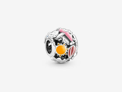 Fly Away Rainbow Sky & Travel Charm