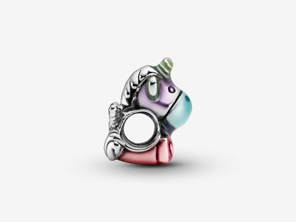 Colourful Rainbow Bruno the Unicorn Charm
