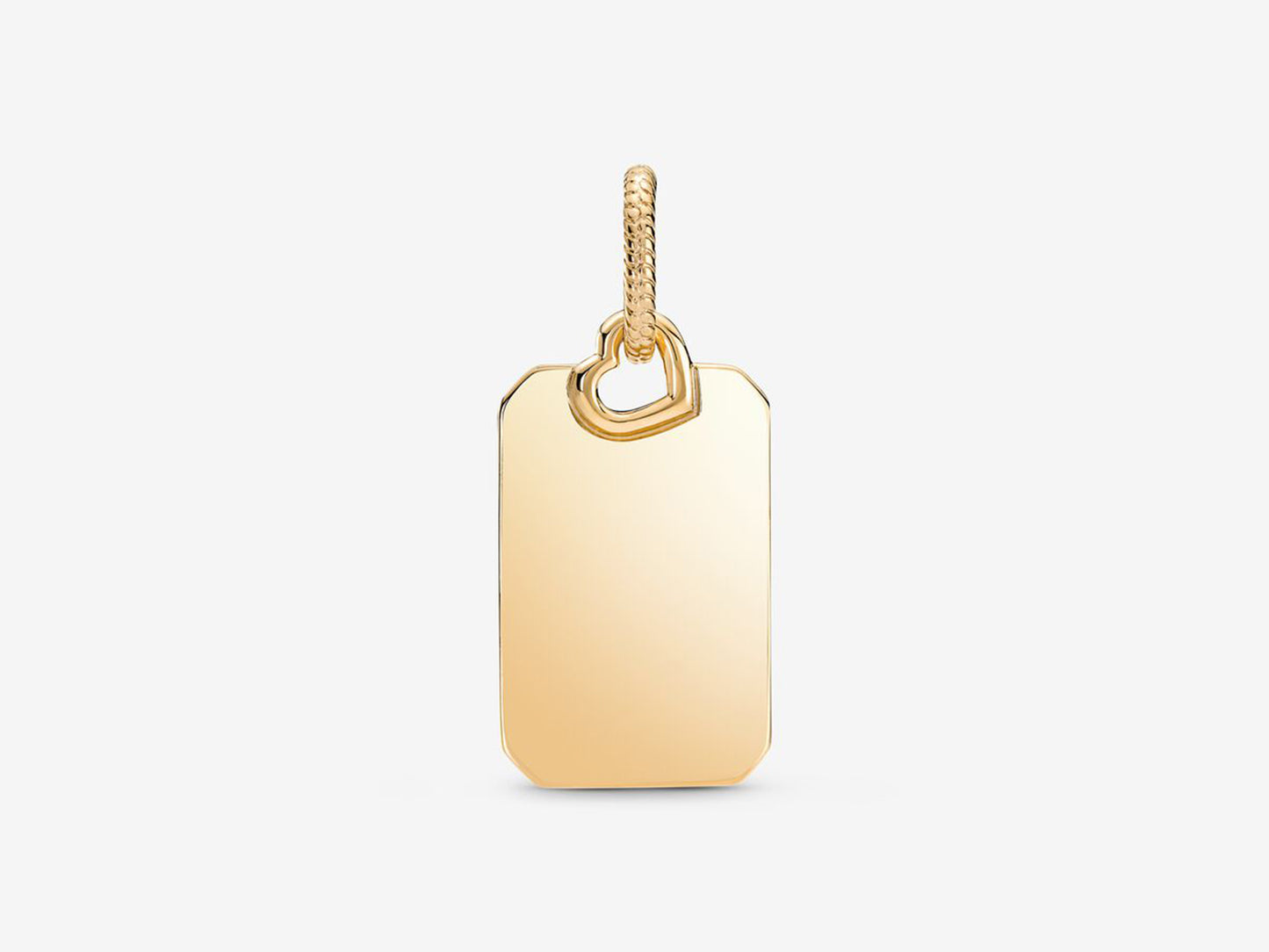 Engravable Rectangle Tag Pendant