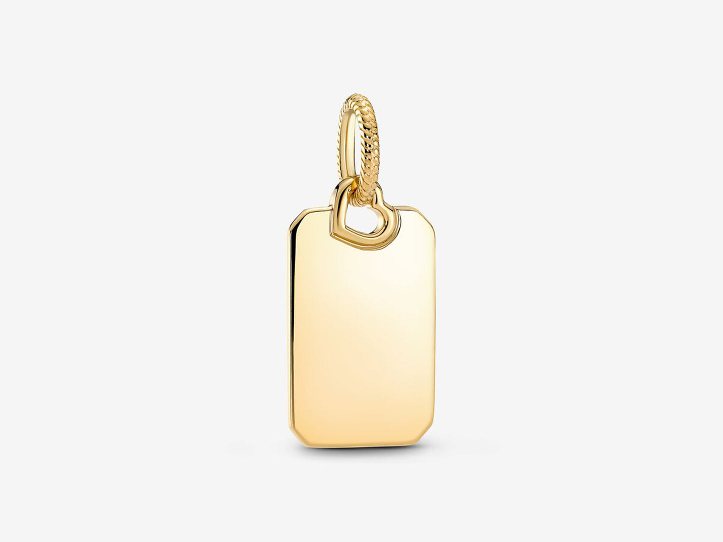 Engravable Rectangle Tag Pendant