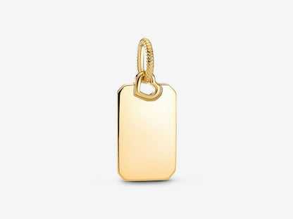 Engravable Rectangle Tag Pendant