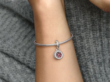 Red Gemstone Charm