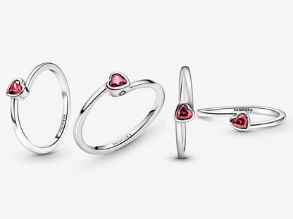 Red Heart Elegance Ring