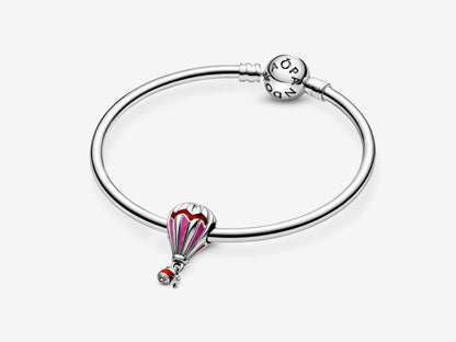 Red Hot Air Balloon Charm
