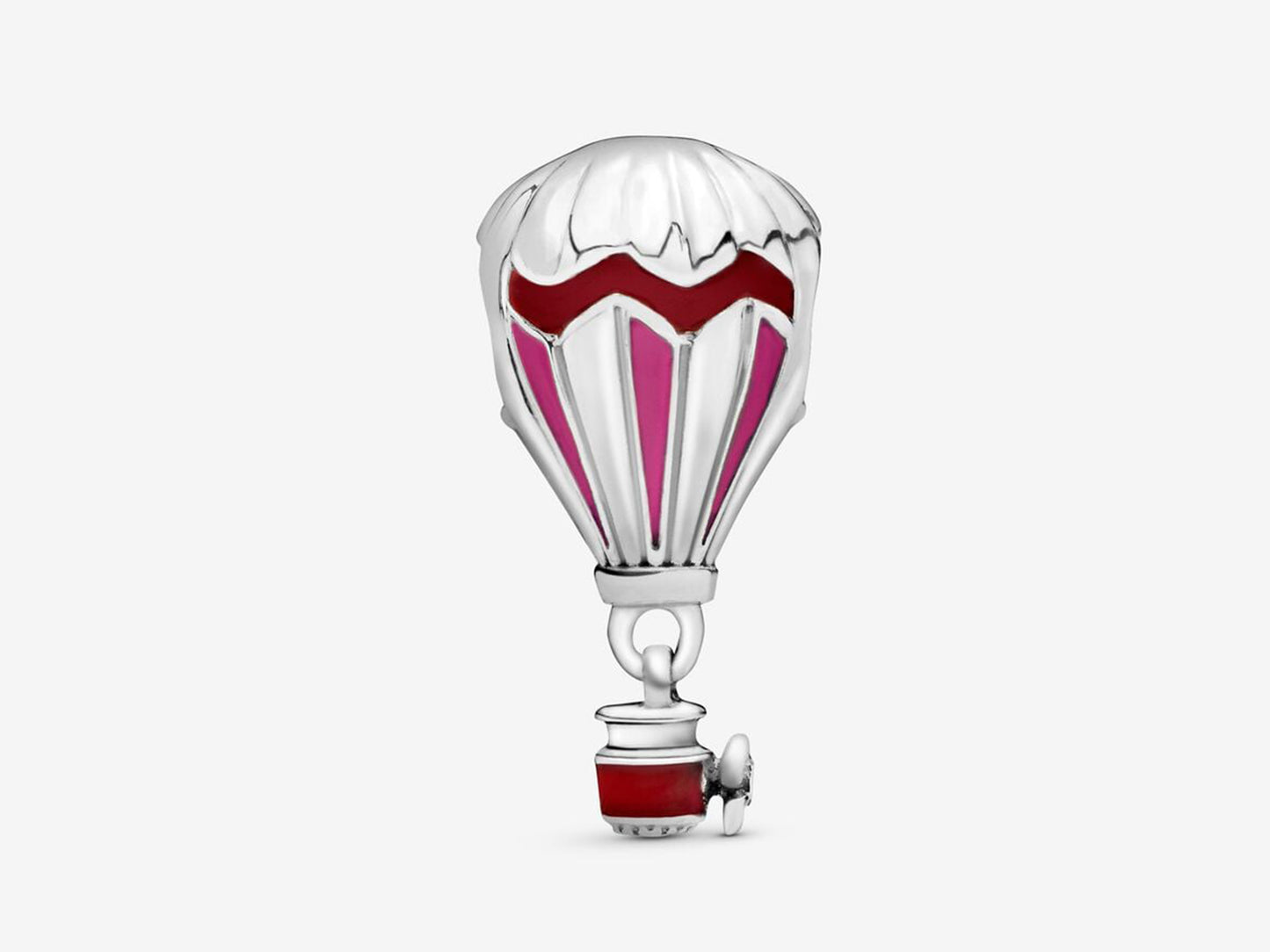 Red Hot Air Balloon Charm