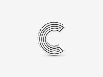 Letter C Clasp Charm