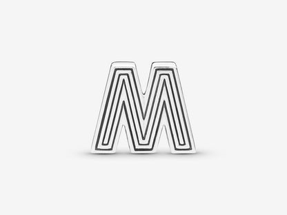 Letter M Clasp Charm