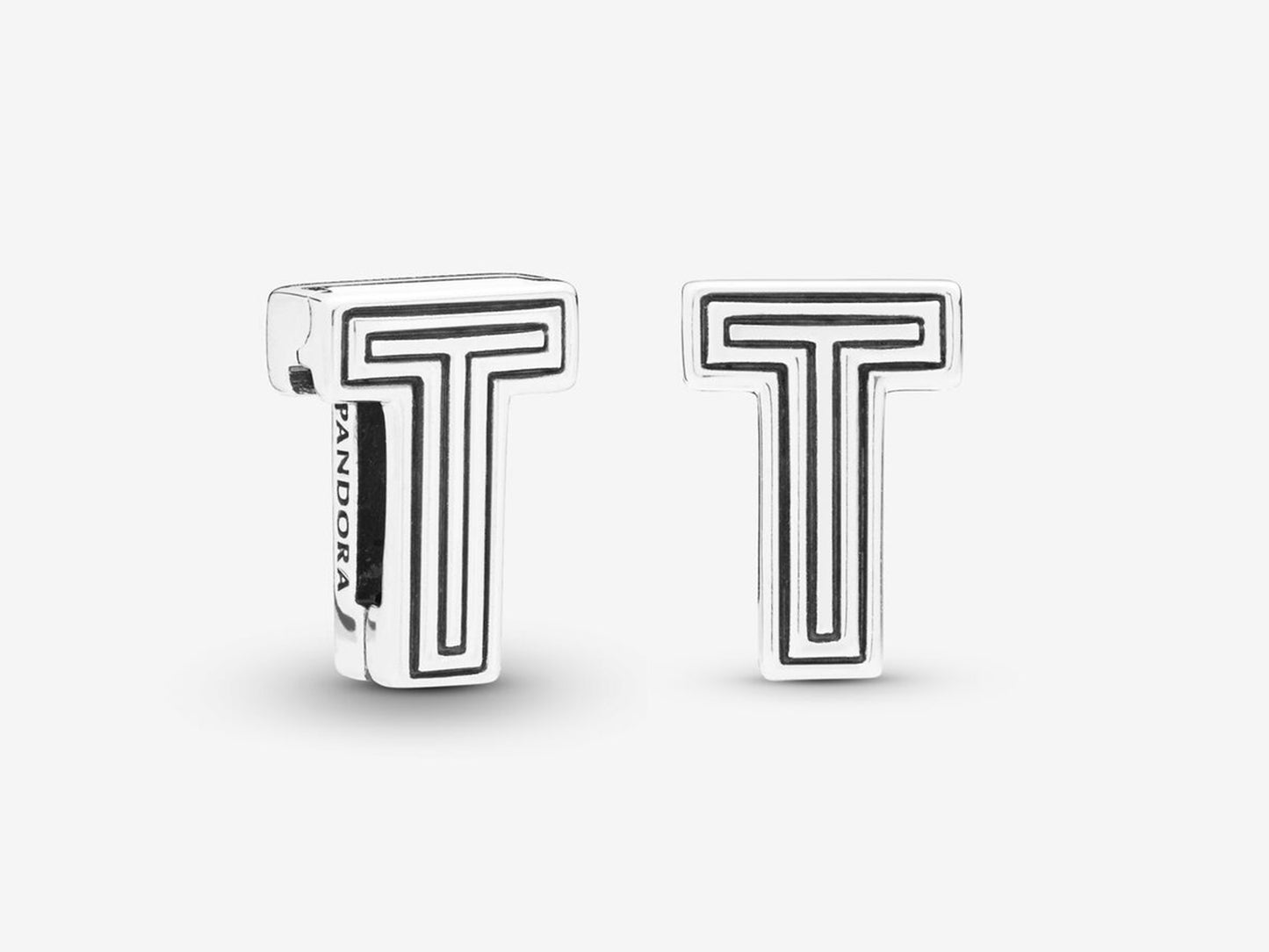 Letter T Clasp Charm