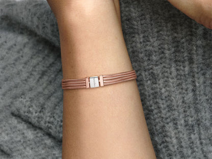 Multi-Loop Snake Chain Bracelet