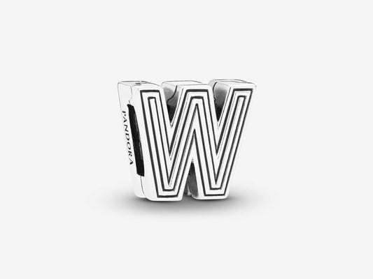 Letter W Clasp Charm