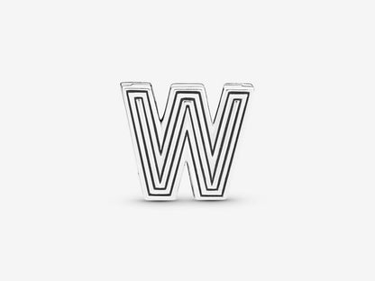 Letter W Clasp Charm