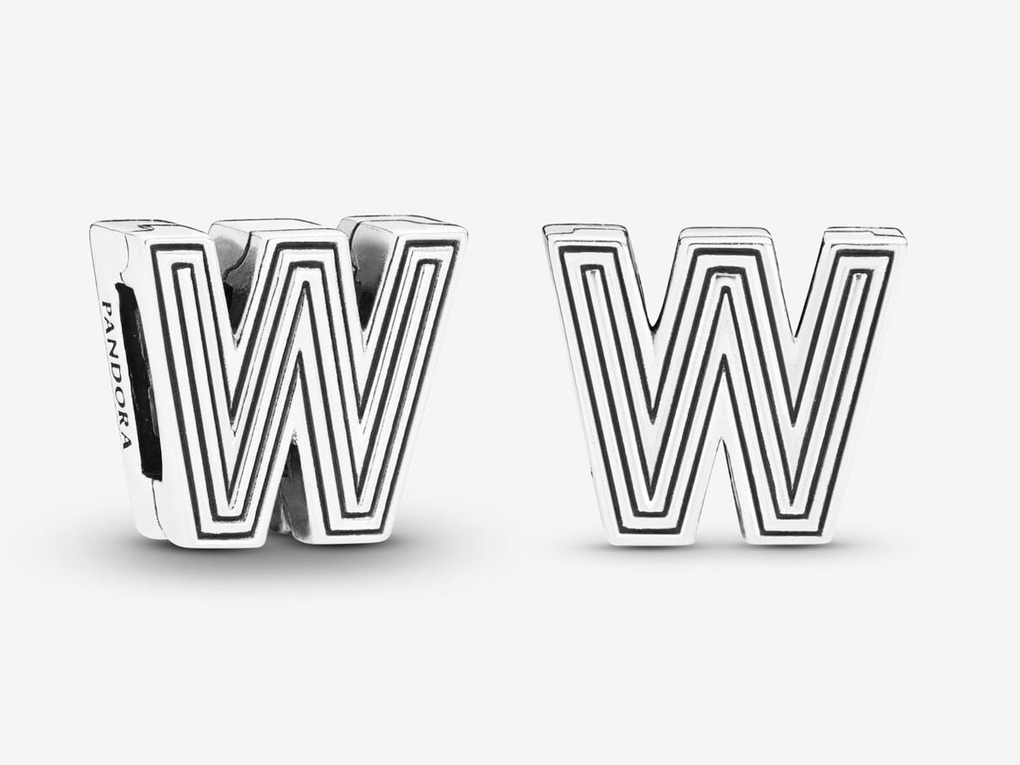 Letter W Clasp Charm