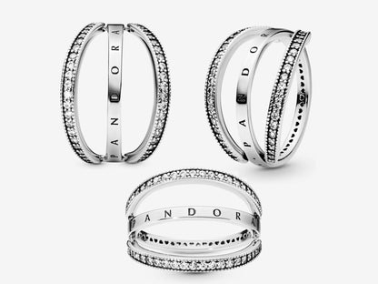 Two-in-One Charm Band Ring