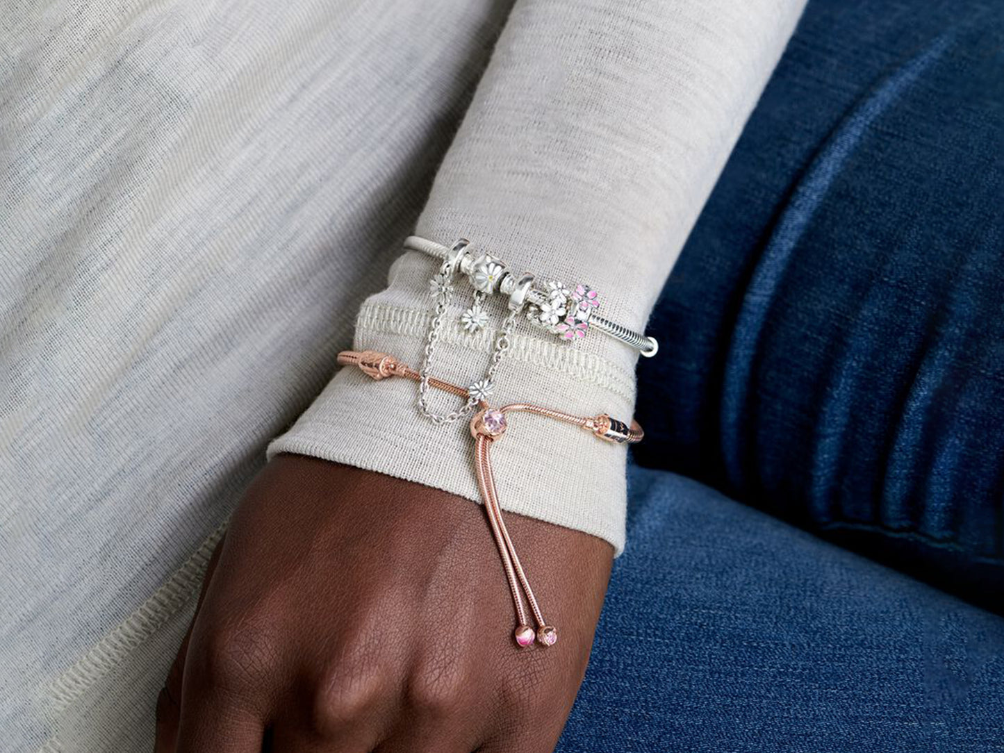 Rose Peach Blossom Bracelet