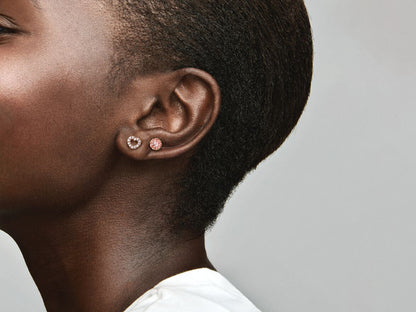 Rose Crown Stud Earrings