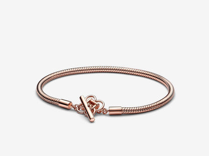 Rose Gold Lucky Knot Bracelet
