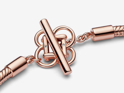 Rose Gold Lucky Knot Bracelet