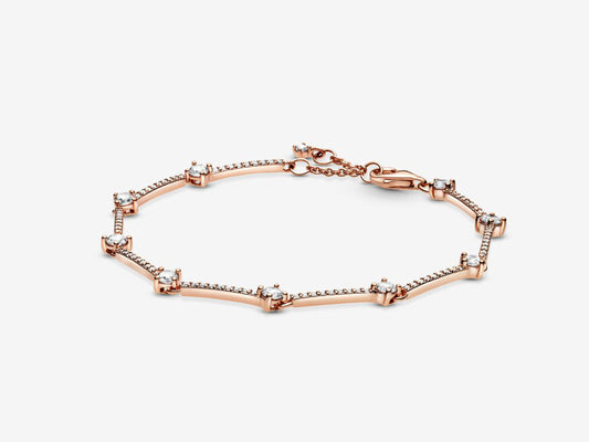 Sparkling Pavé Bars Bracelet