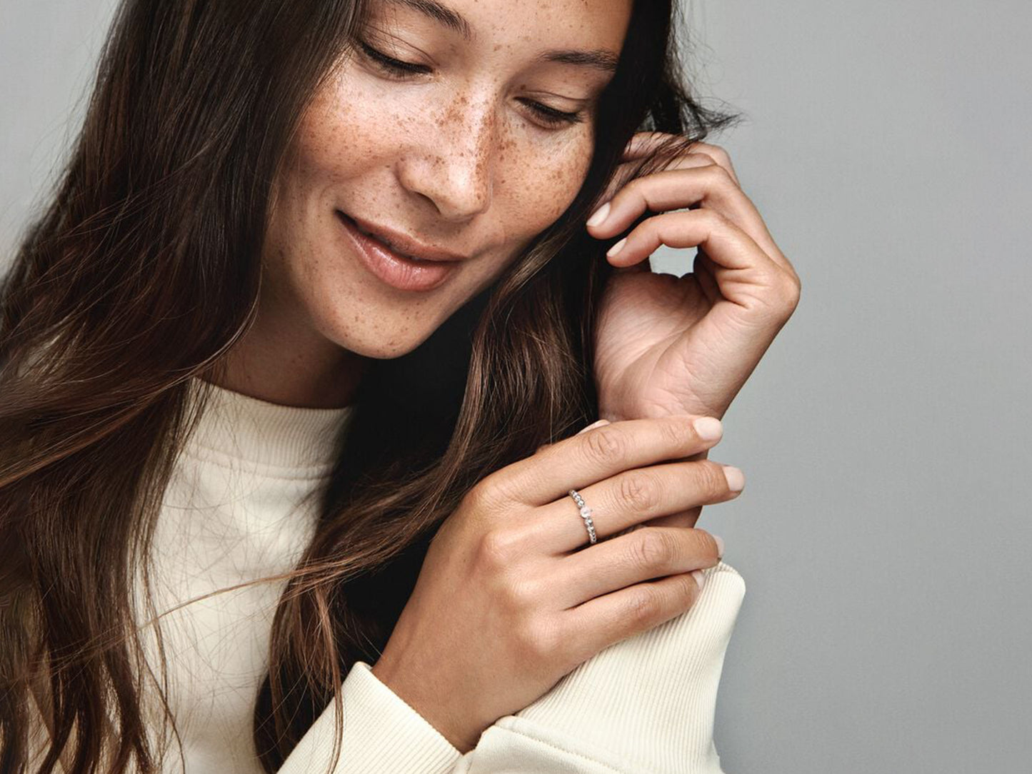 Rose Petal Radiance Ring
