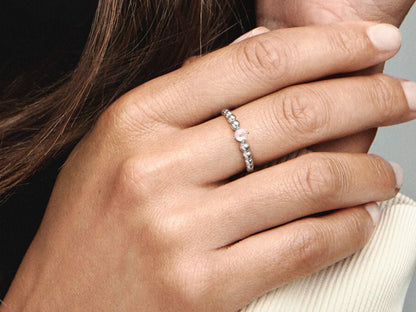 Rose Petal Radiance Ring