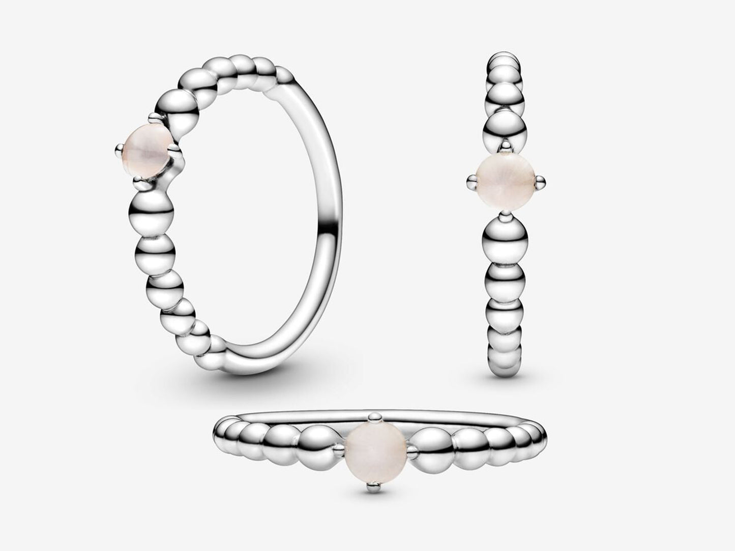 Rose Petal Radiance Ring