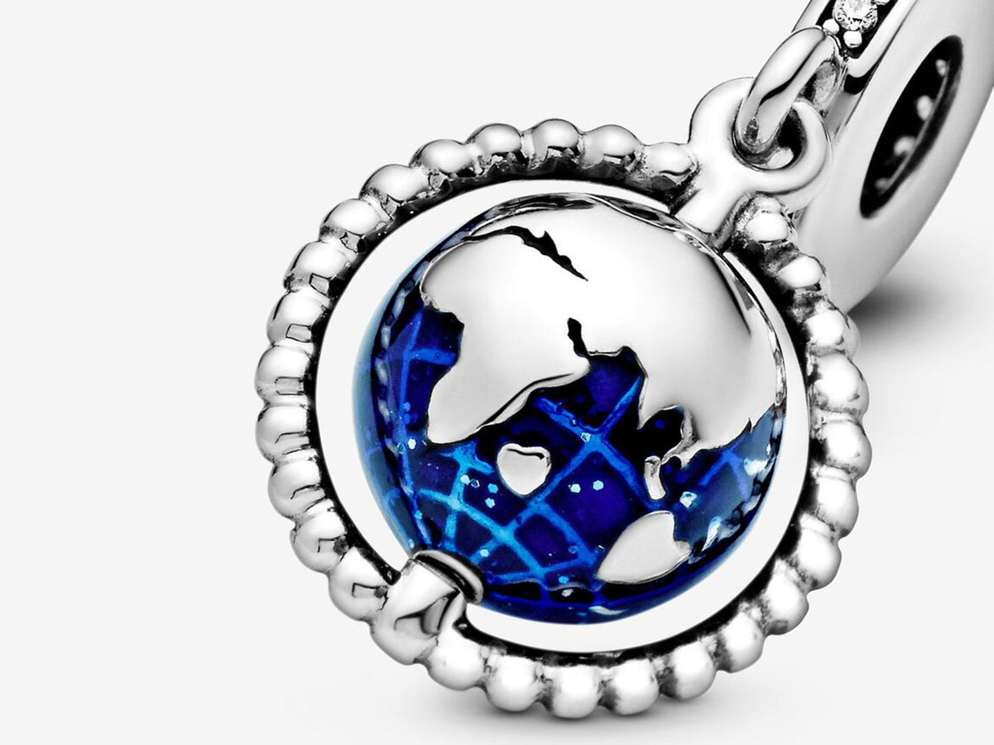 Spinning Globe Dangle Charm