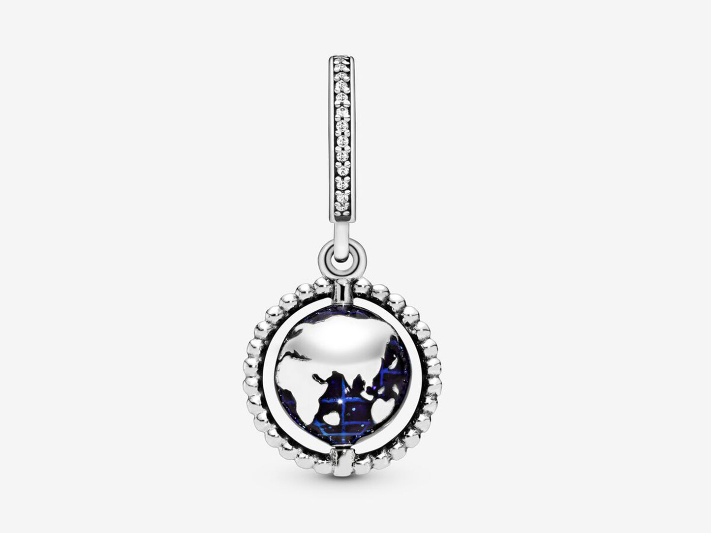 Spinning Globe Dangle Charm