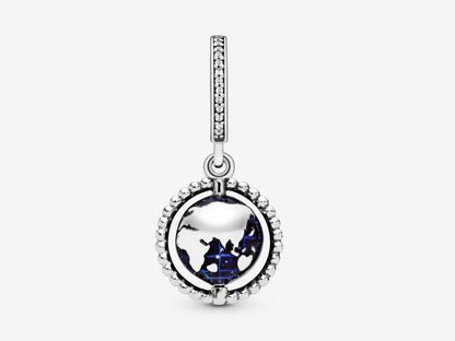 Spinning Globe Dangle Charm