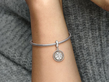 Rotating Family Tree Charm