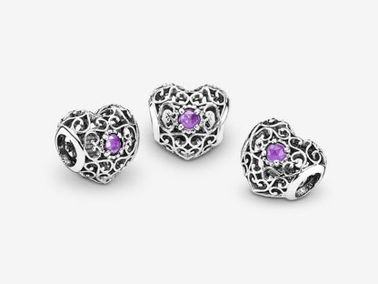 Royal Amethyst Charm