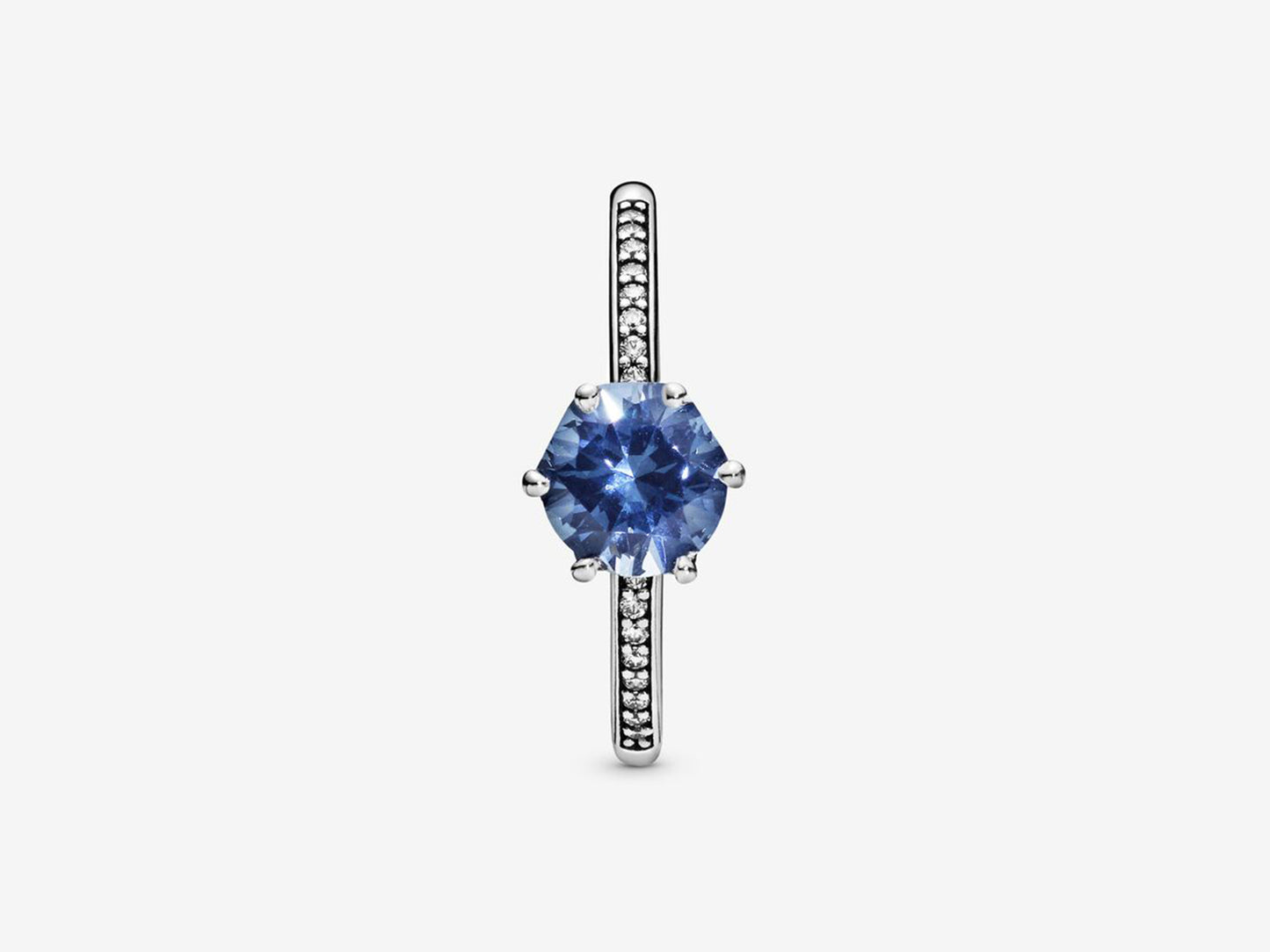 Royal Blue Gem Crown Ring