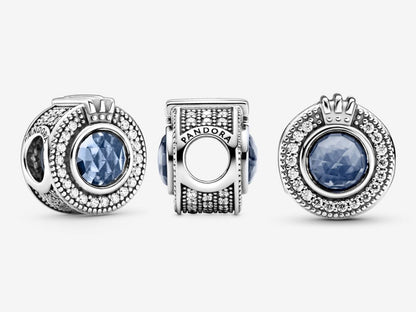 Shimmering Blue Crown O Charm