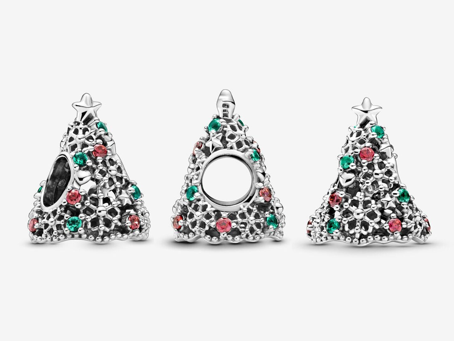 Shimmering Christmas Tree Charm