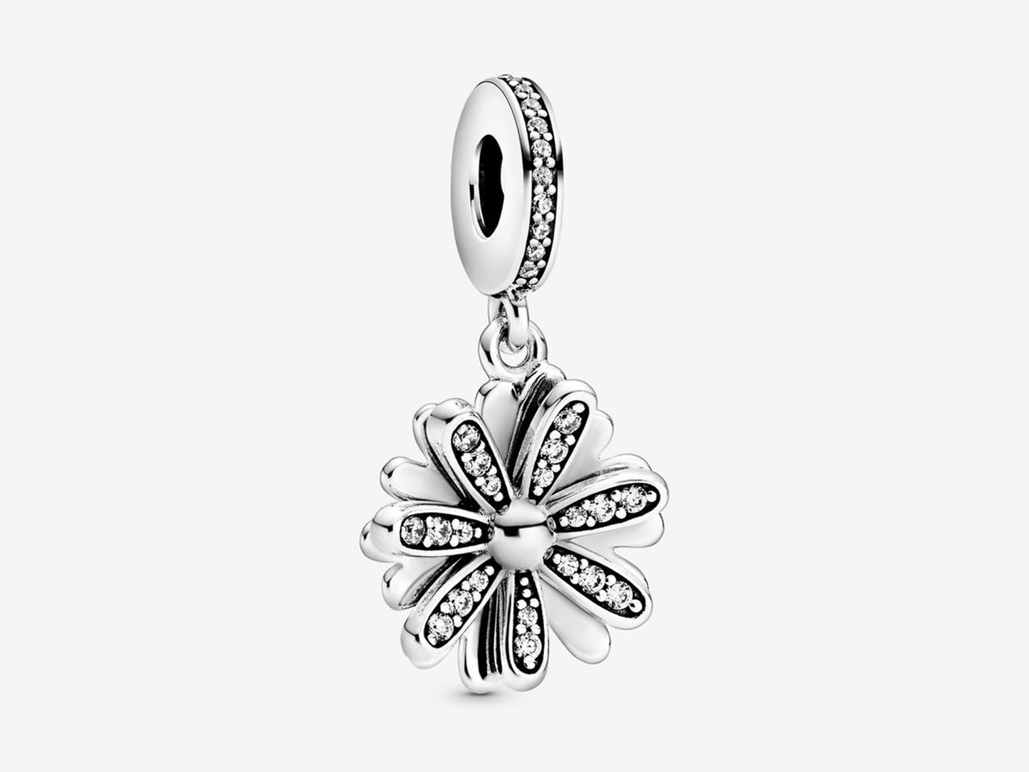 Shimmering Daisy Charm