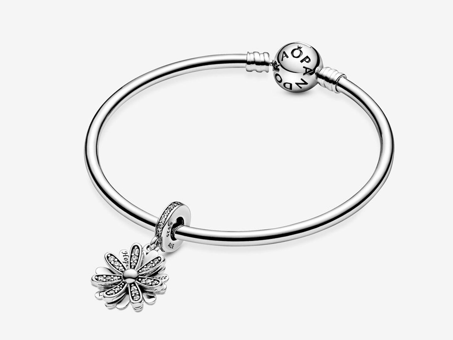 Shimmering Daisy Charm