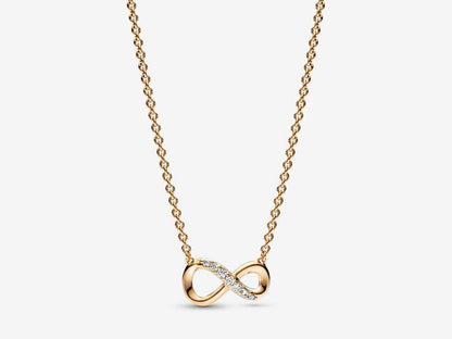 Sparkling Infinity Collier Necklace