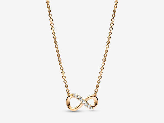 Sparkling Infinity Collier Necklace
