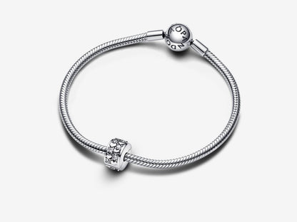 Infinite Hearts Sparkling Clip Charm