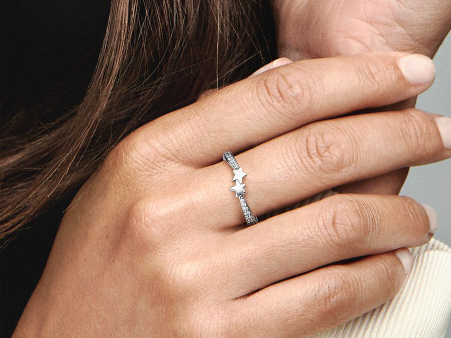 Shooting Stars Sparkling Ring