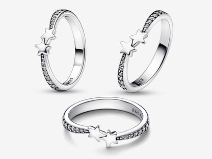 Shooting Stars Sparkling Ring