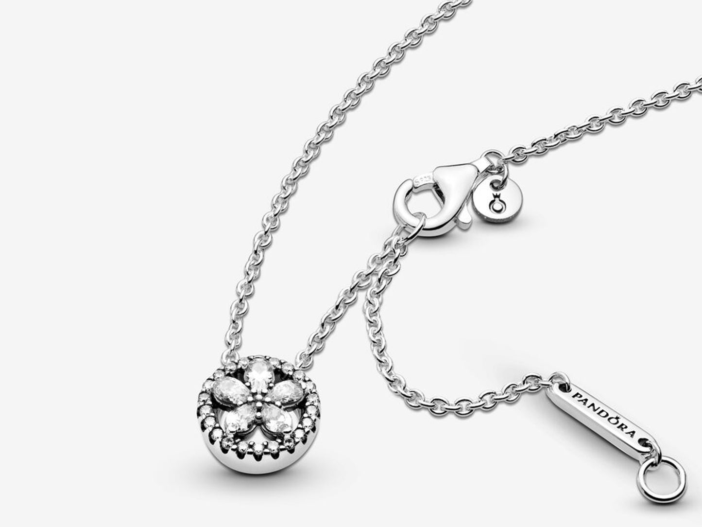 Shimmering Snowflake Necklace
