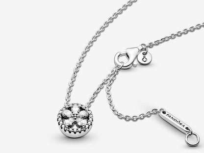 Shimmering Snowflake Necklace