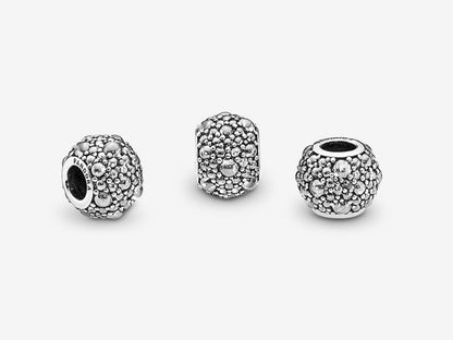 Shimmering Teardrop Charm