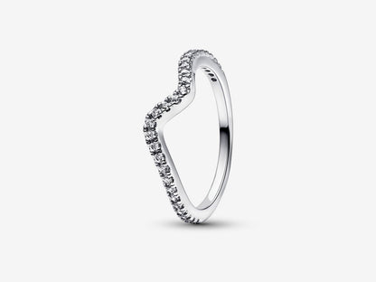 Sparkling Wave Ring