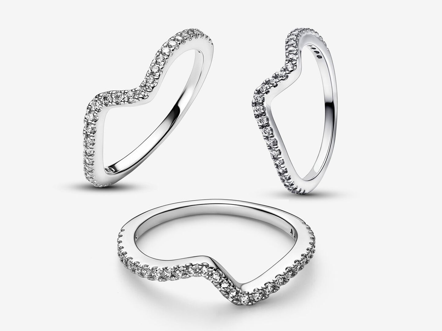 Sparkling Wave Ring