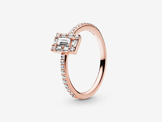 Shining Copper Elegance Ring