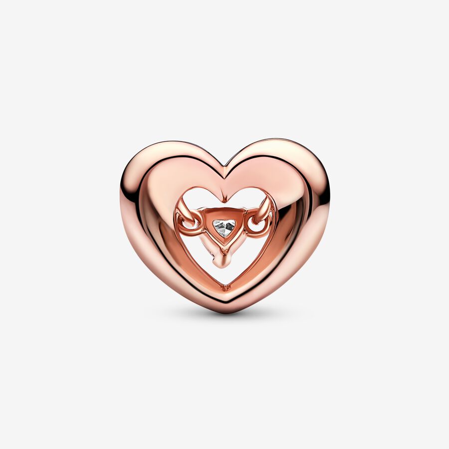 Shining Hearts  Charm