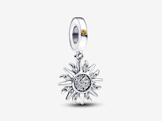 Shining Sunburst Charm