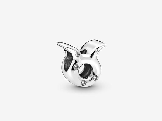 Sparkling Taurus Zodiac Charm